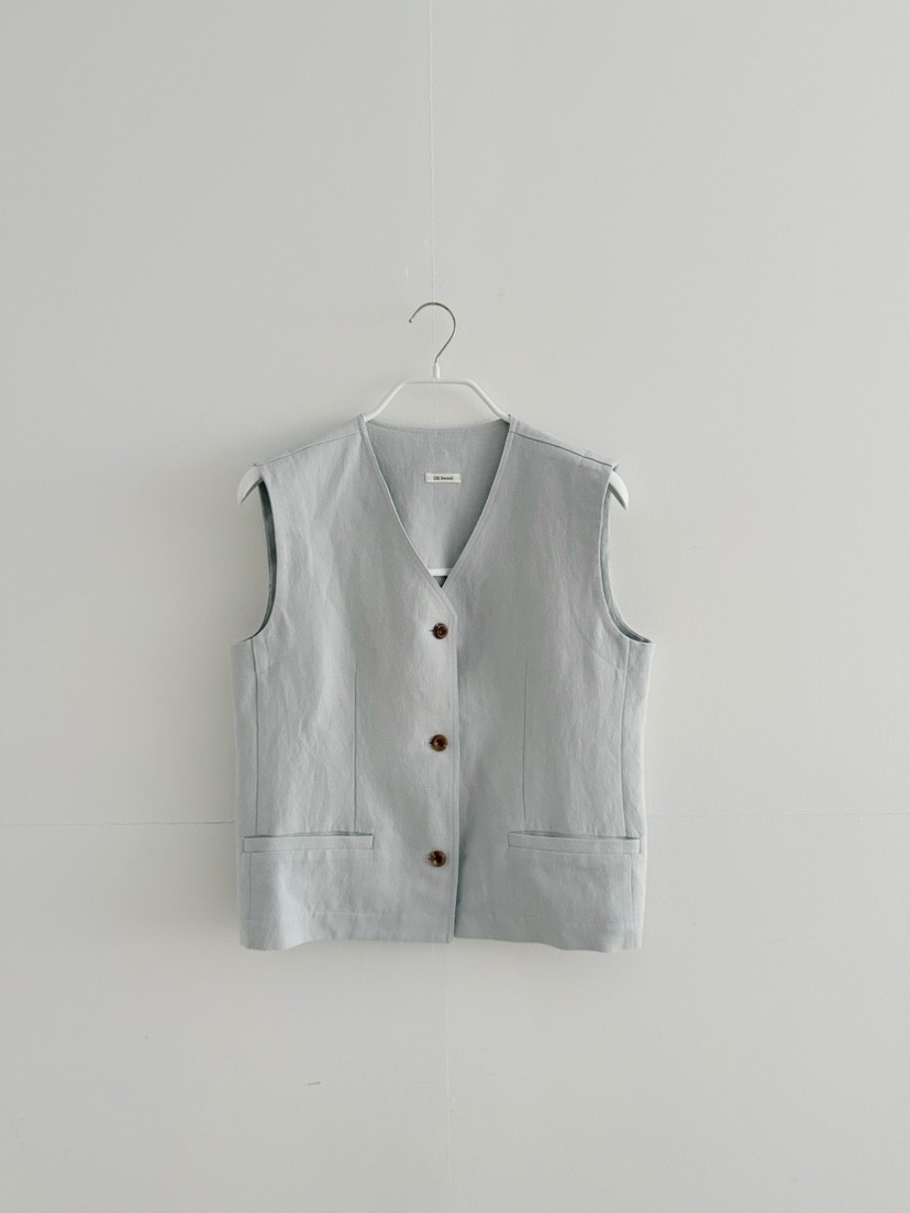 OLI SEOUL韓國代購女裝新品休閑職業時尚推薦熱賣26春夏馬甲OLI SEOUL馬甲