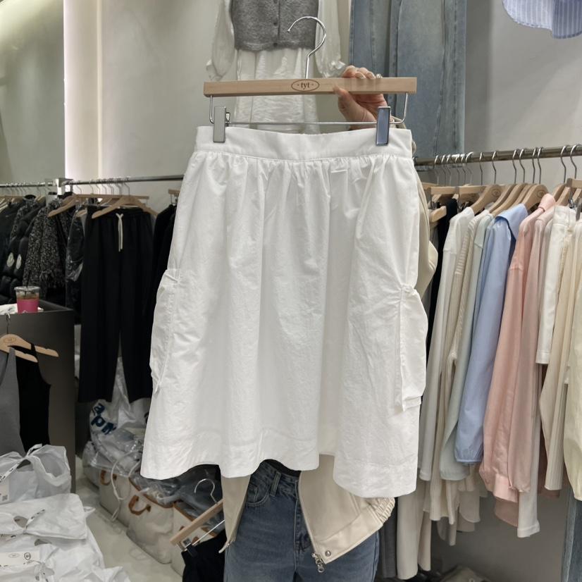 TAKE YOUE TIME韓國東大門直郵女士新款26春夏半身裙中短裙工裝連帽TAKE YOUE TIME半身裙/中短裙