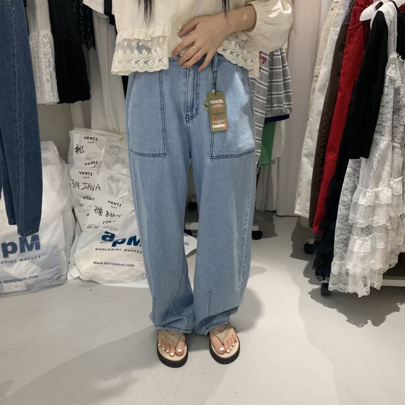 VENTI韓國東大門代購女士新品職業人氣熱賣時尚牛仔褲柔軟VENTI牛仔褲