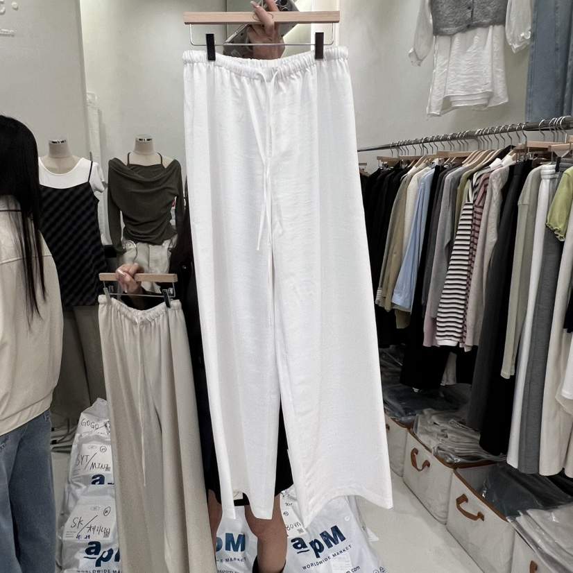 TAKE YOUE TIME韓國東大門直郵女士新款人氣休閑褲絲質TAKE YOUE TIME休閑褲