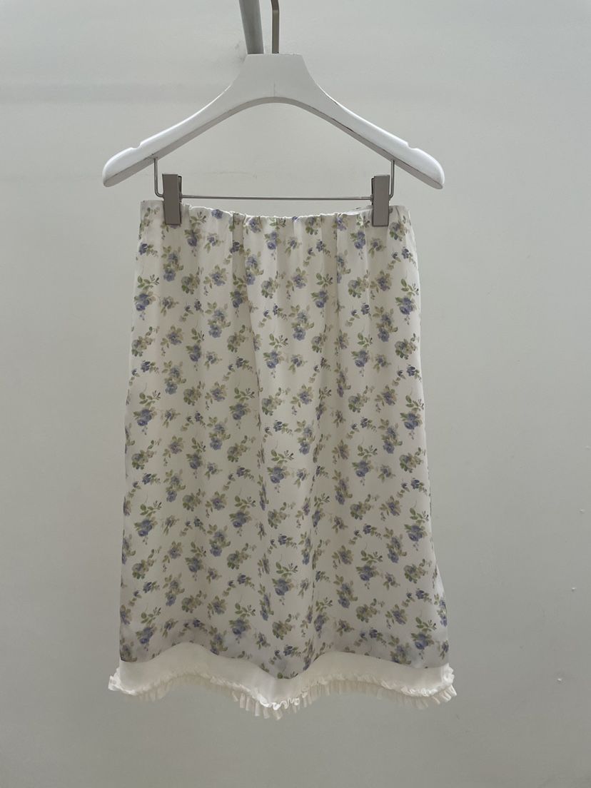 PEBBLE韓國直郵女士新款26春夏推薦休閑人氣半身裙中短裙PEBBLE半身裙/中短裙