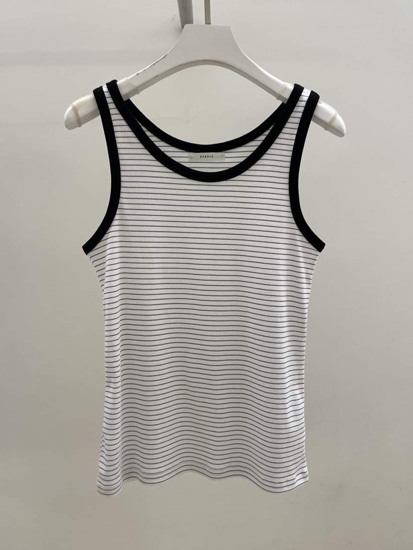 PEBBLE韓國直郵實拍女裝新品人氣時尚休閑熱賣26春夏吊帶背心PEBBLE吊帶/背心