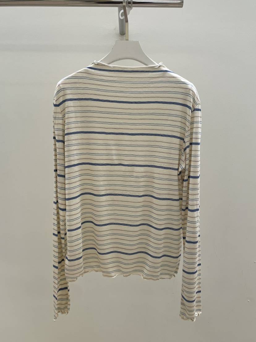 PEBBLE韓國東大門直郵女裝新款時尚推薦職業26春夏長袖T恤PEBBLE長袖T恤