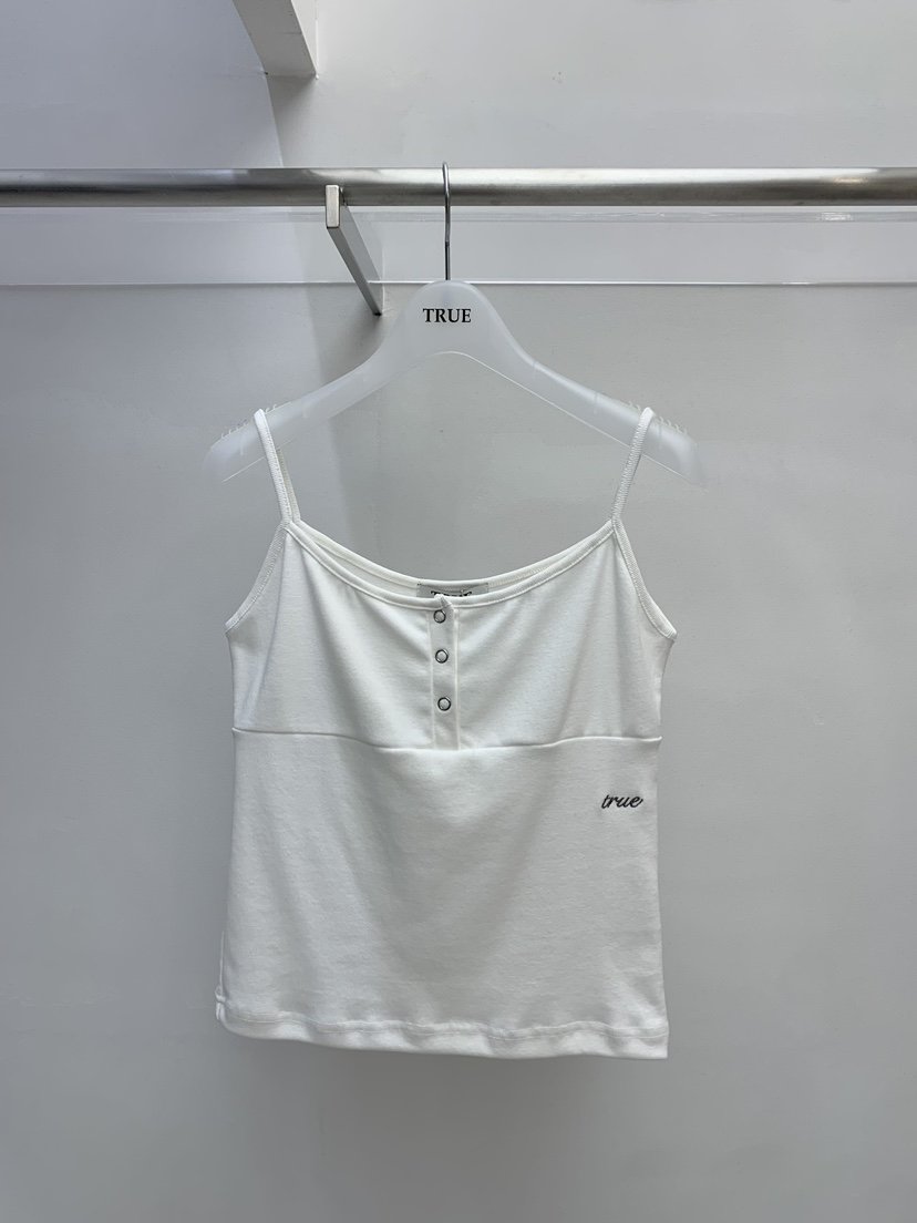 TRUE韓國東大門直郵女士新品時尚人氣熱賣26春夏吊帶背心TRUE吊帶/背心