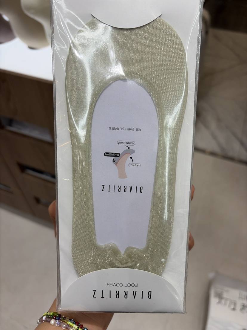 BIARRITZ韓國直郵實拍女裝新款26春夏人氣休閑推薦襪子透明BIARRITZ襪子