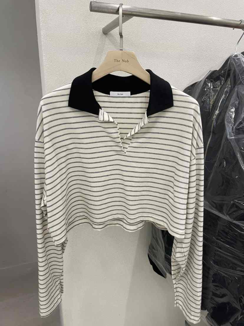 NOB韓國東大門直郵女士新品熱賣26春夏推薦人氣時尚長袖T恤NOB長袖T恤