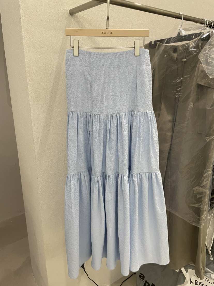 NOB韓國直郵女裝新款推薦熱賣時尚人氣職業26春夏休閑長裙NOB長裙