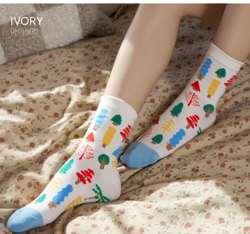 BIARRITZ韓國代購女士新品時尚熱賣人氣休閑26春夏職業襪子BIARRITZ襪子