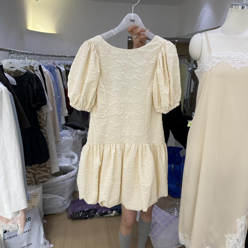 TED韓國東大門直郵女士新品熱賣推薦26春夏人氣連衣裙南瓜裙TED連衣裙