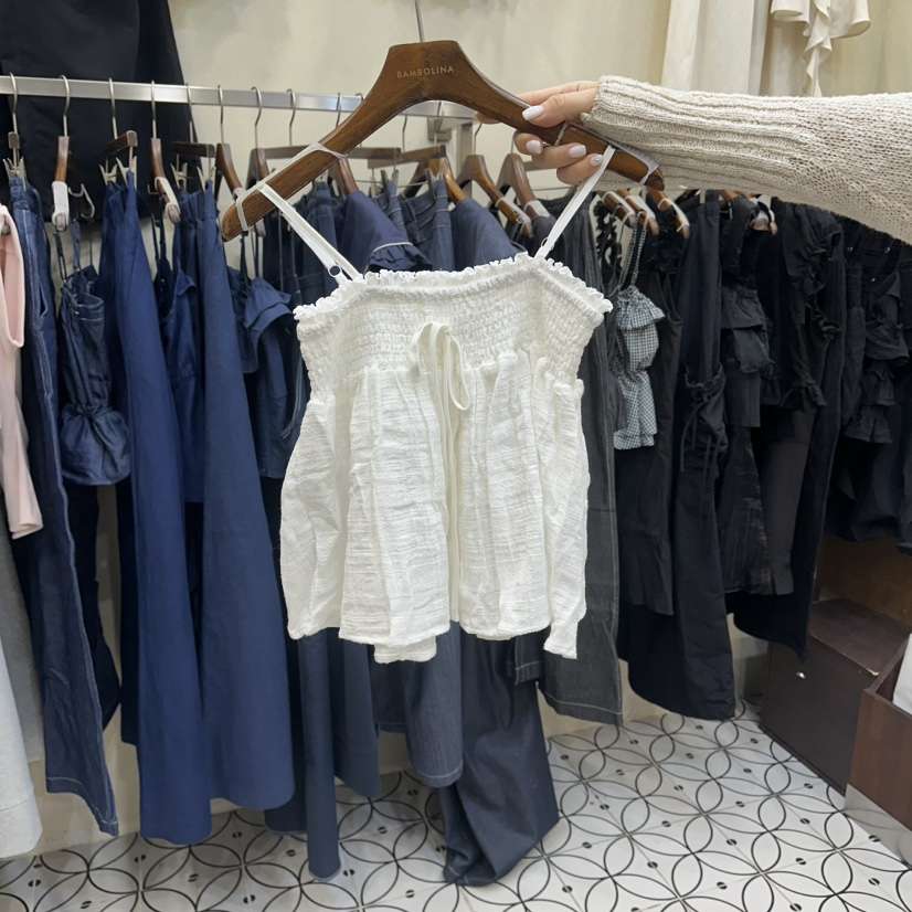 BAMBOLINA韓國東大門代購女裝新款時尚休閑職業人氣吊帶背心BAMBOLINA吊帶/背心