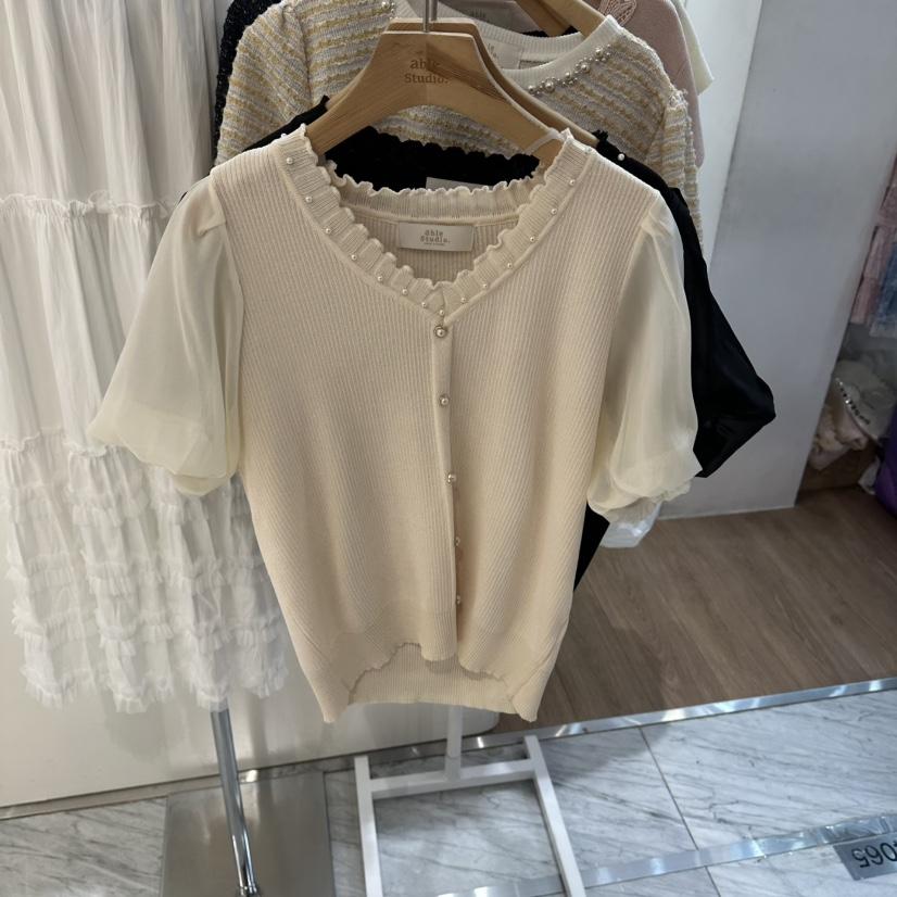 ABLESTUDIO韓國東大門代購女裝新款熱賣職業休閑人氣針織衫ABLESTUDIO針織衫