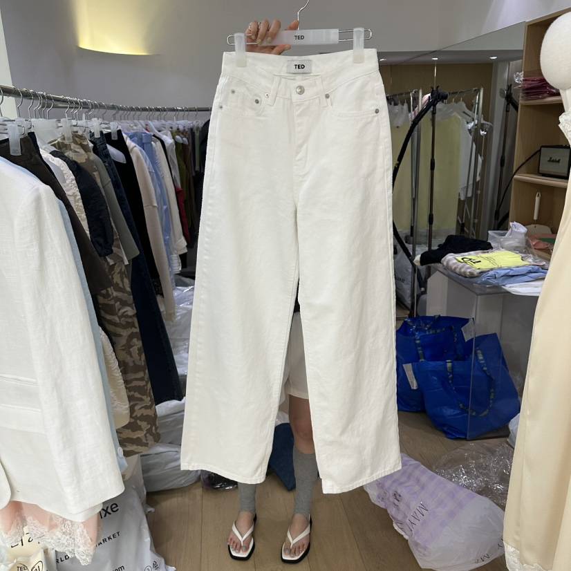 TED韓國直郵實拍女裝新品26春夏時尚人氣職業熱賣推薦牛仔褲TED牛仔褲