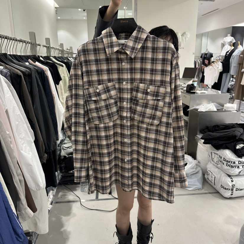 DIARRA韓國直郵女士新款人氣職業26春夏推薦休閑襯衫蕾絲衫DIARRA襯衫/蕾絲衫