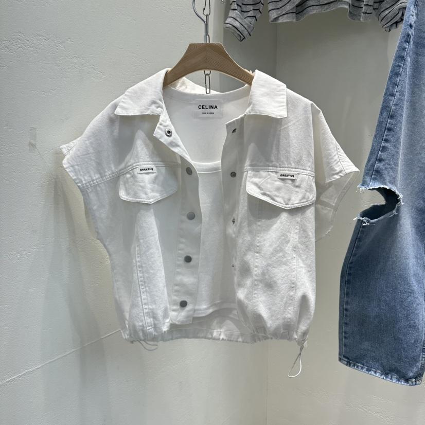 CELINA韓國直郵實拍女裝新款26春夏休閑職業熱賣人氣馬甲CELI_NA馬甲