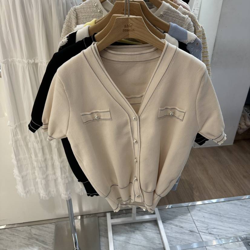 ABLESTUDIO韓國直郵實拍女士新品休閑人氣熱賣時尚針織衫ABLESTUDIO針織衫