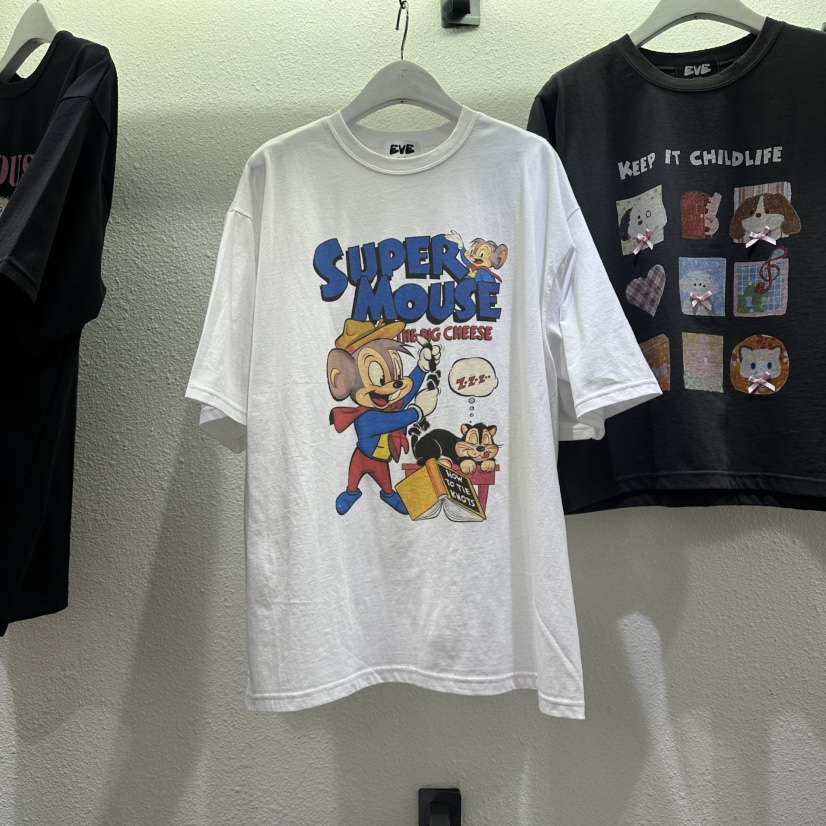 EVE韓國東大門代購女裝新款職業推薦人氣26春夏熱賣休閑T恤EVET恤