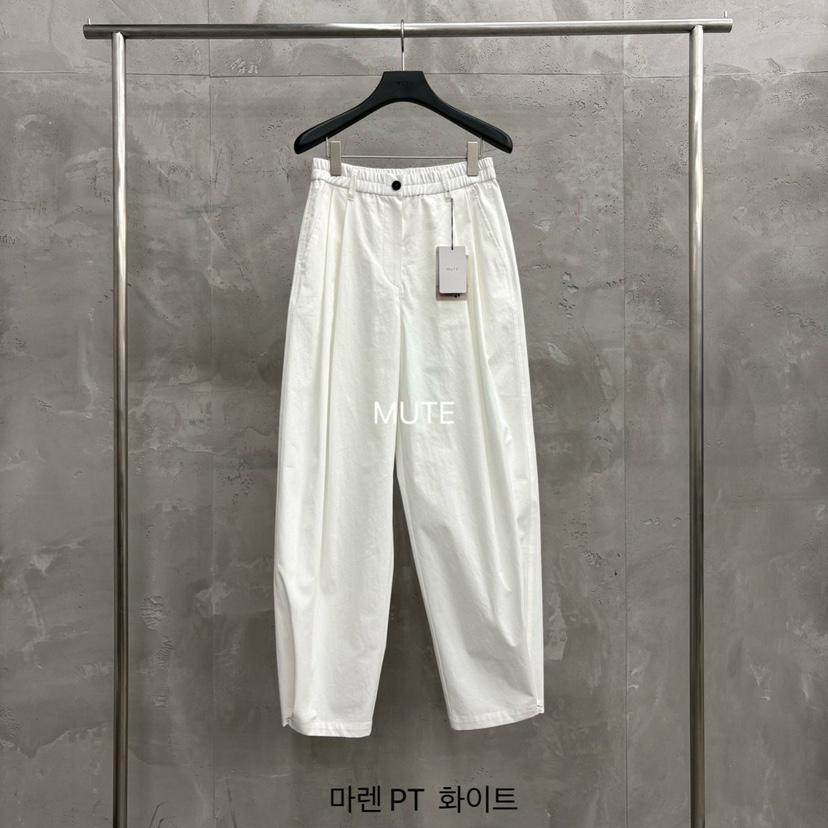 MUTE-P韓國代購女裝新品26春夏人氣時尚推薦職業休閑休閑褲MUTE休閑褲