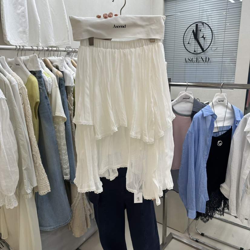 ASCEND韓國東大門直郵女裝新品人氣職業熱賣休閑時尚長裙ASCEND長裙