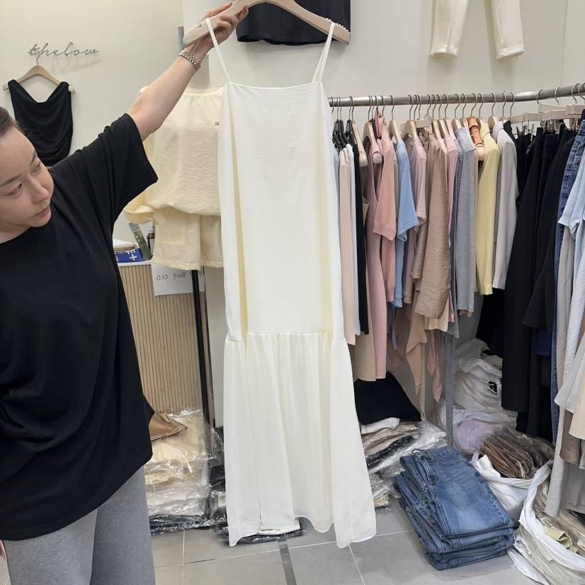 THE LOW韓國直郵女士新款推薦時尚人氣26春夏休閑連衣裙THE LOW連衣裙