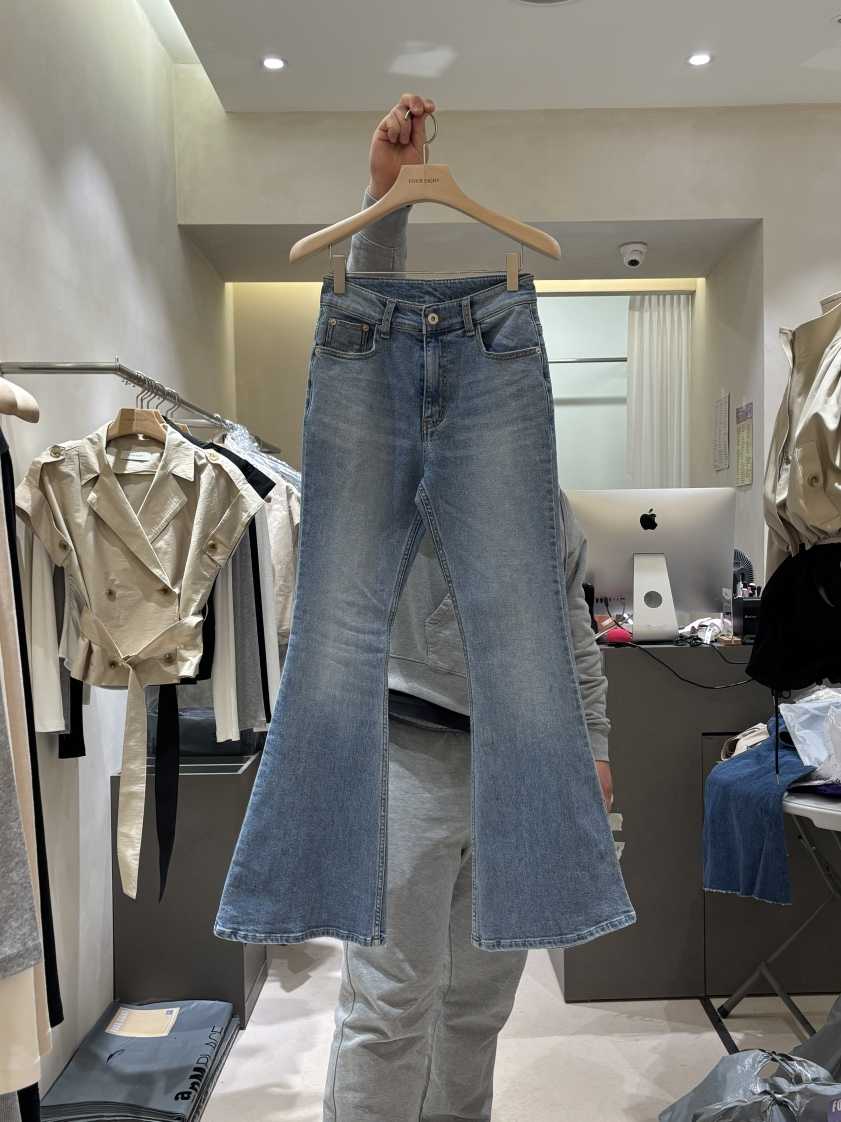 FOUREIGHT韓國代購女裝新款熱賣26春夏休閑推薦牛仔褲口袋FOUR EIGHT牛仔褲