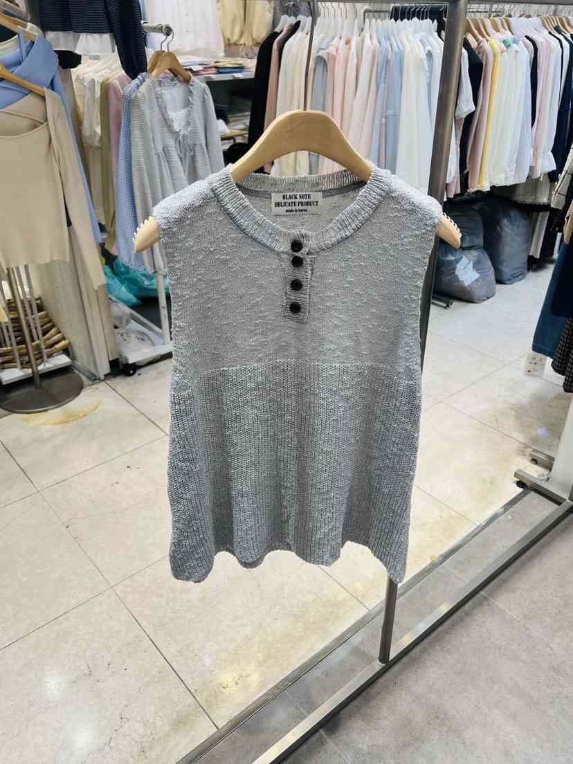 BLACK NOTE韓國東大門代購女裝新款休閑熱賣吊帶背心寬松BLACK NOTE吊帶/背心