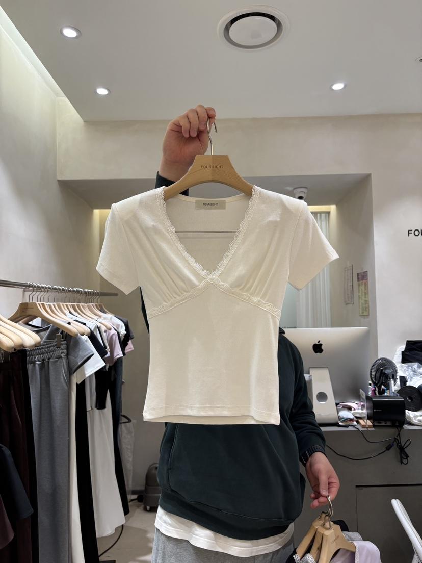 FOUREIGHT韓國東大門直郵女裝新款推薦時尚休閑人氣26春夏T恤FOUR EIGHTT恤