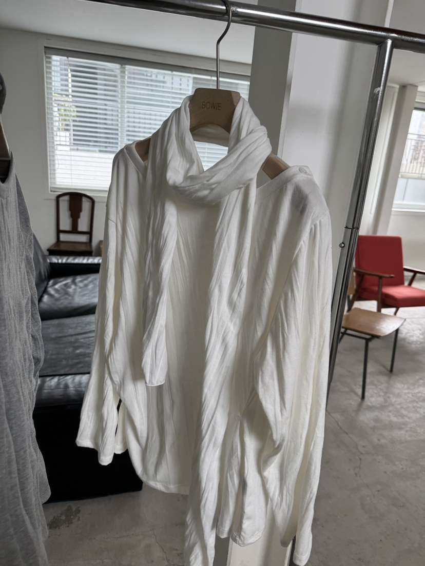 BOWIE韓國東大門直郵女裝新款休閑熱賣26春夏人氣長袖T恤BOWIE長袖T恤