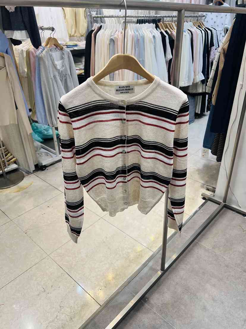 BLACK NOTE韓國東大門代購女裝新品時尚熱賣休閑針織衫亞麻BLACK NOTE針織衫