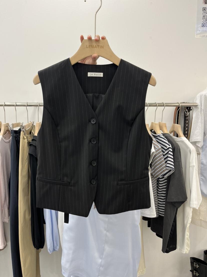 LEMATIN韓國東大門代購女裝新款26春夏熱賣推薦職業人氣馬甲LEMATIN馬甲