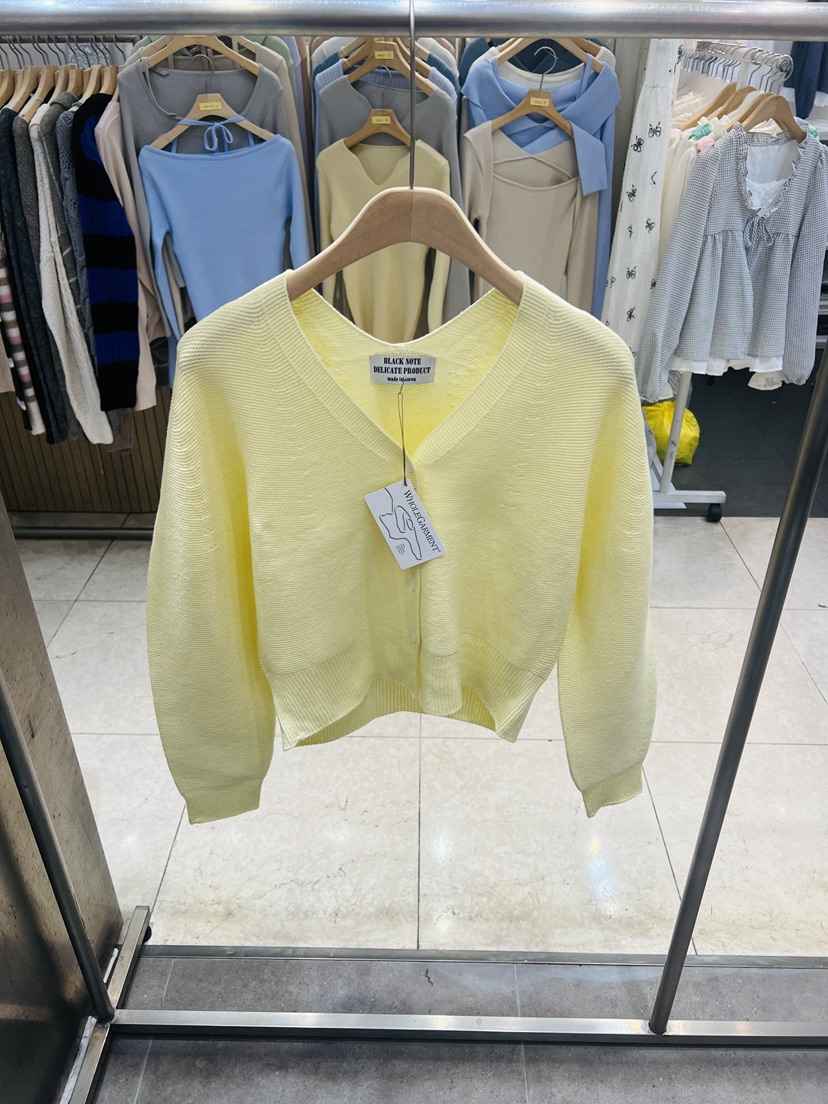 BLACK NOTE韓國東大門代購女裝新款26春夏推薦人氣針織衫BLACK NOTE針織衫