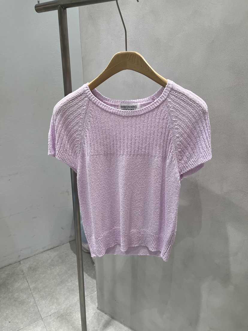 EVERCOMMERCE METICULOUSLY DESIGNED韓國代購女士新品熱賣針織衫羅紋EVERCOMMERCE METICULOUSLY DESIGNED針織衫