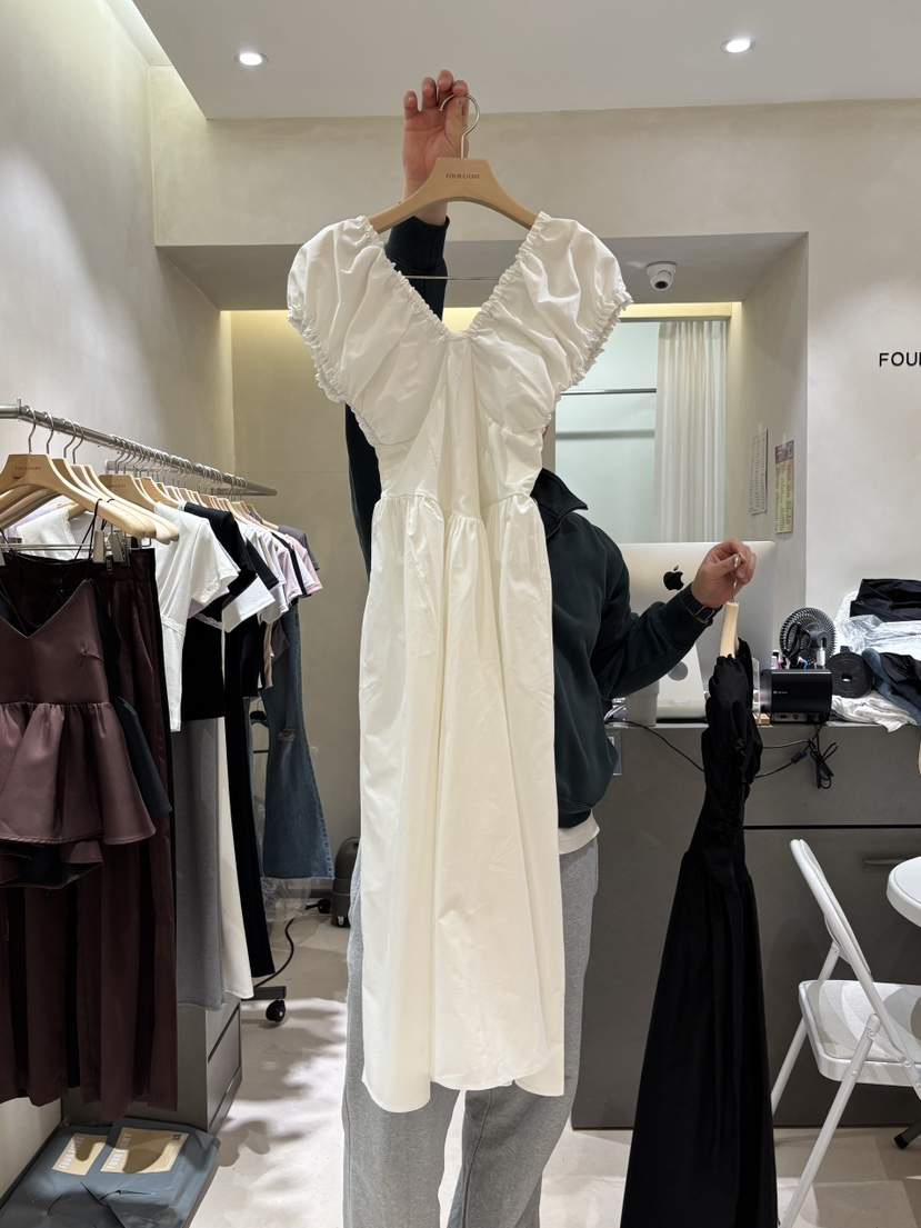 FOUREIGHT韓國東大門代購女裝新款26春夏推薦人氣時尚連衣裙FOUR EIGHT連衣裙