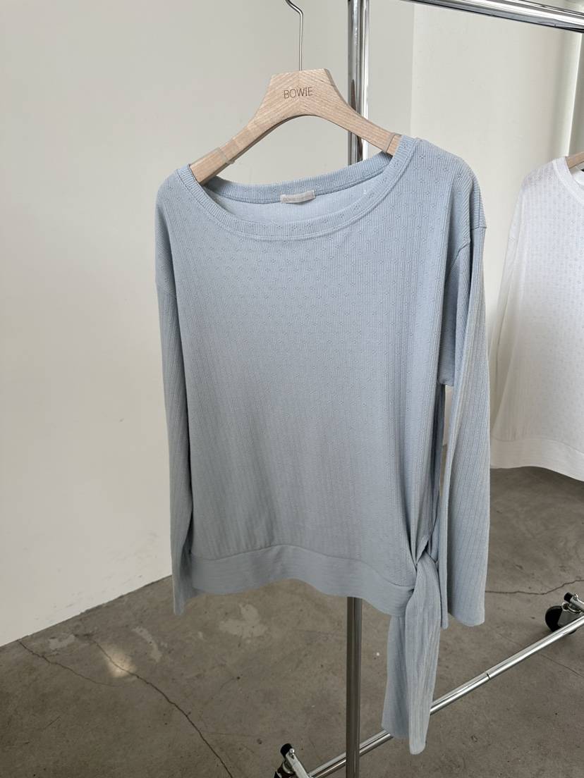 BOWIE韓國東大門直郵女士新品推薦熱賣時尚休閑職業長袖T恤BOWIE長袖T恤