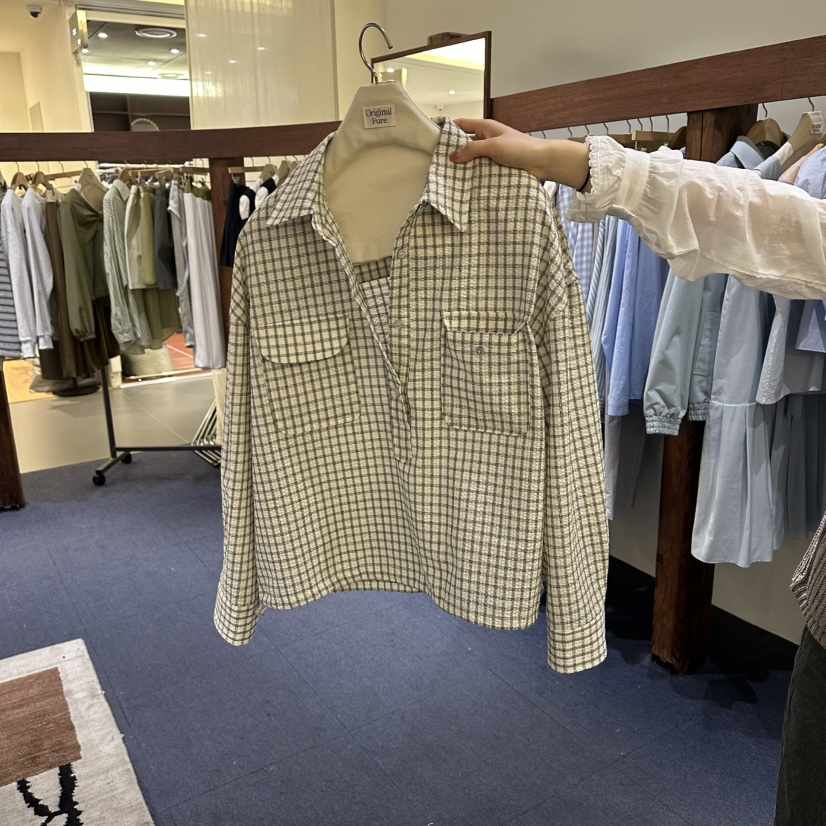 FURE東大門代購女裝新款時尚真品26春夏人氣熱賣襯衫蕾絲衫FURE襯衫/蕾絲衫