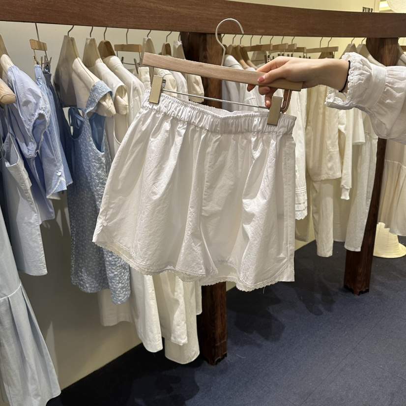 FURE韓國直郵實拍女士新款26春夏時尚推薦職業人氣短褲蕾絲FURE短褲