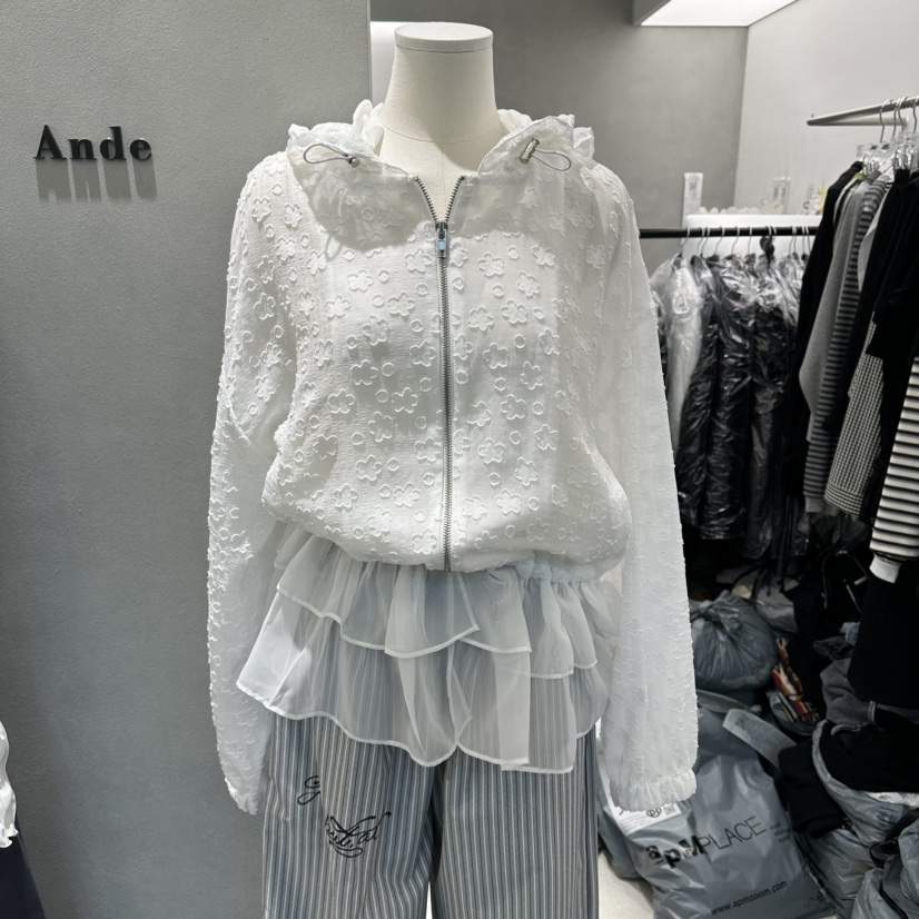 ANDE韓國東大門代購女裝新品休閑推薦時尚26春夏熱賣夾克Ande夾克