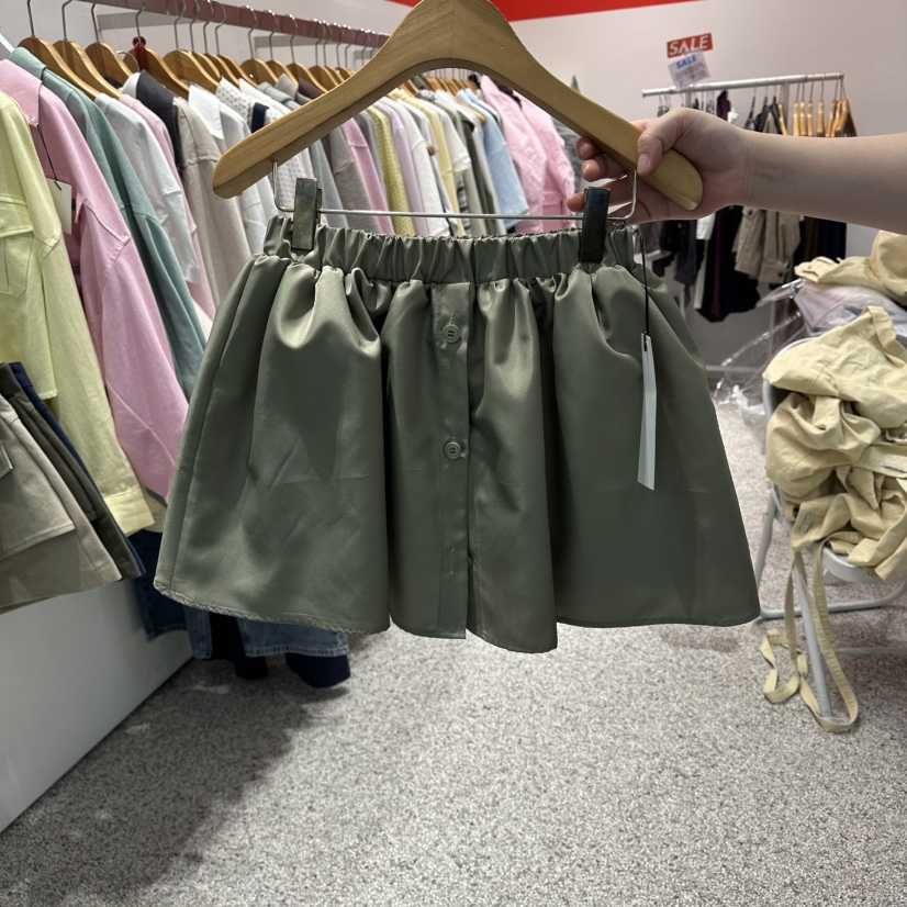 ATPZ東大門代購女裝新款真品26春夏推薦休閑職業裙褲紐扣ATTENTION PLEAES裙褲