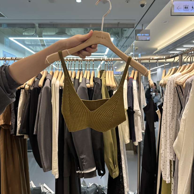 HONG.U韓國代購女士新品職業人氣推薦26春夏熱賣吊帶背心HONG.U吊帶/背心