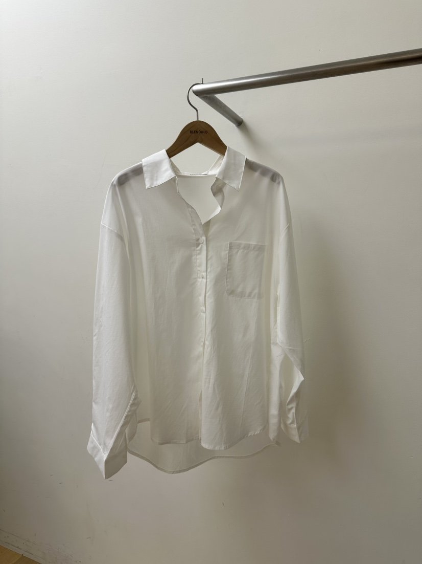 BLENDING-p東大門直郵女士新品26春夏職業真品襯衫蕾絲衫BLENDING-p襯衫/蕾絲衫