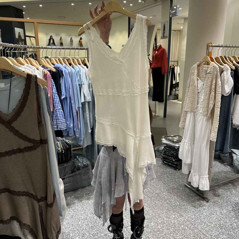 SOF東大門代購女裝新款職業休閑人氣推薦連衣裙不含內搭蕾絲SOF連衣裙