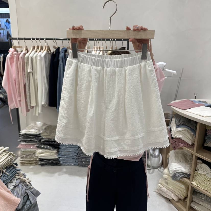 AURA東大門實拍女士新款26春夏職業時尚休閑推薦真品短褲Au ra短褲