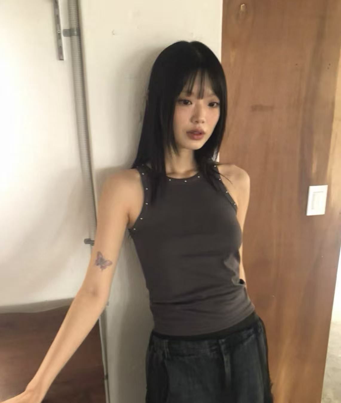 FLASH/I LOVE ME韓國直郵女裝新品熱賣26春夏吊帶背心FLASH/I LOVE ME吊帶/背心