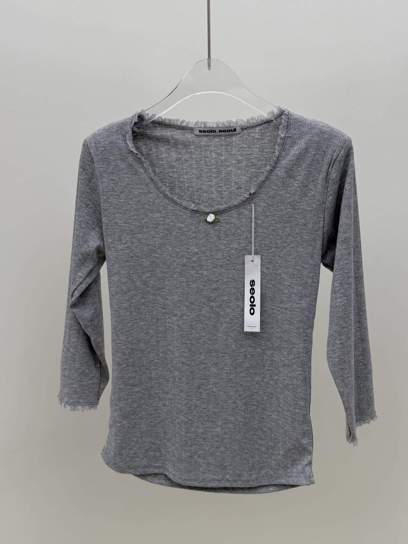 SEOLO東大門直郵女裝新款時尚人氣推薦職業休閑真品26春夏T恤Seolo seoulT恤