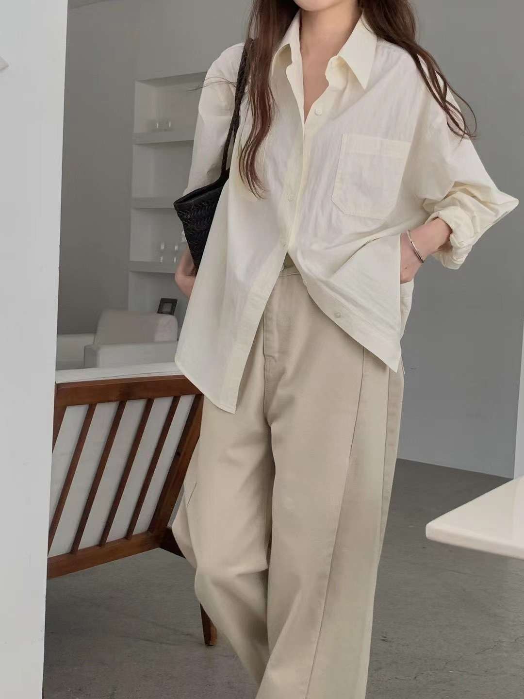 AN STAND東大門直郵女裝新款推薦時尚人氣休閑襯衫蕾絲衫AN STAND-2件起襯衫/蕾絲衫