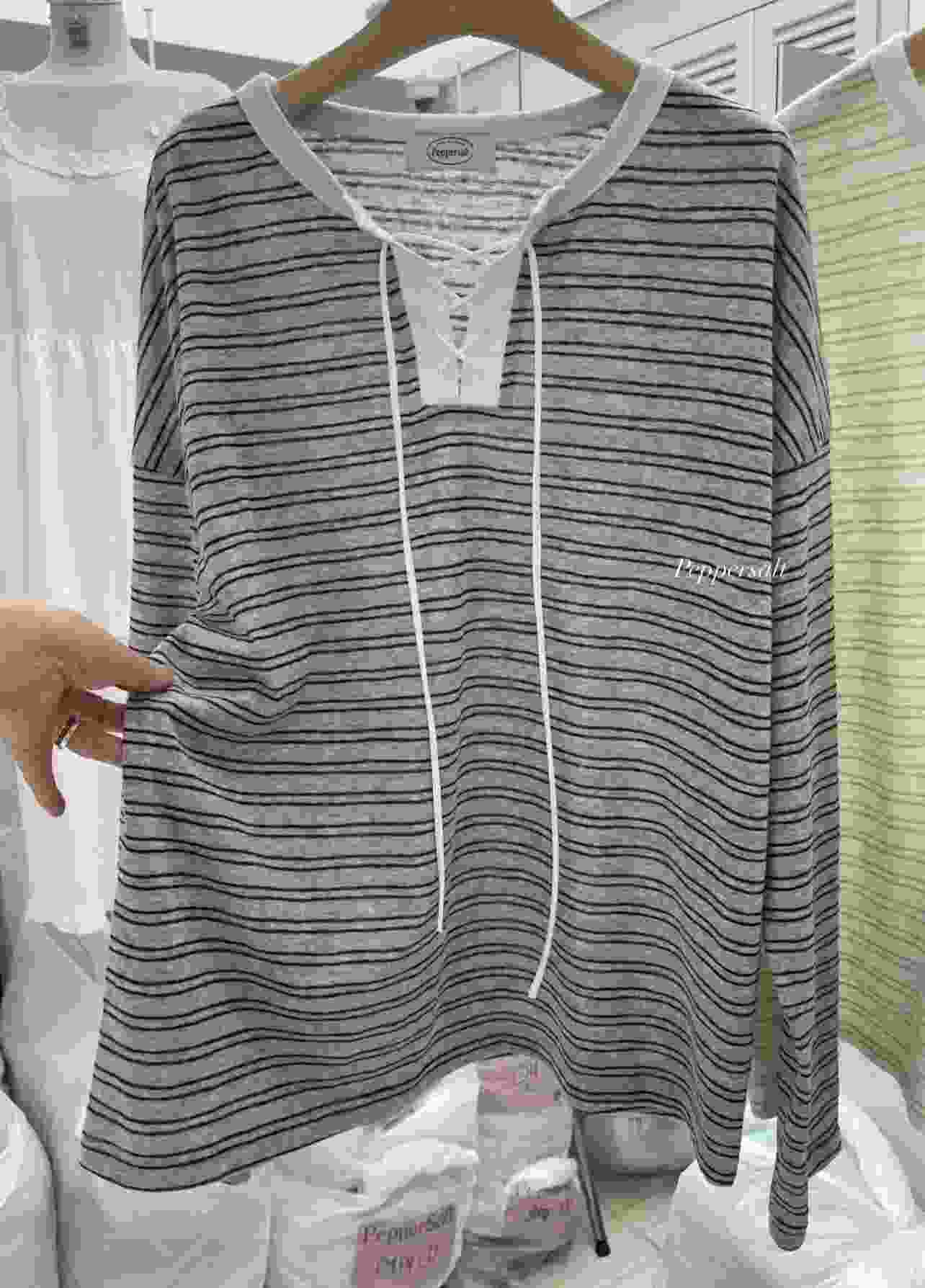 PEPPER 페페東大門直郵女裝新款真品26春夏職業時尚針織衫PEPPER-SEOUL針織衫