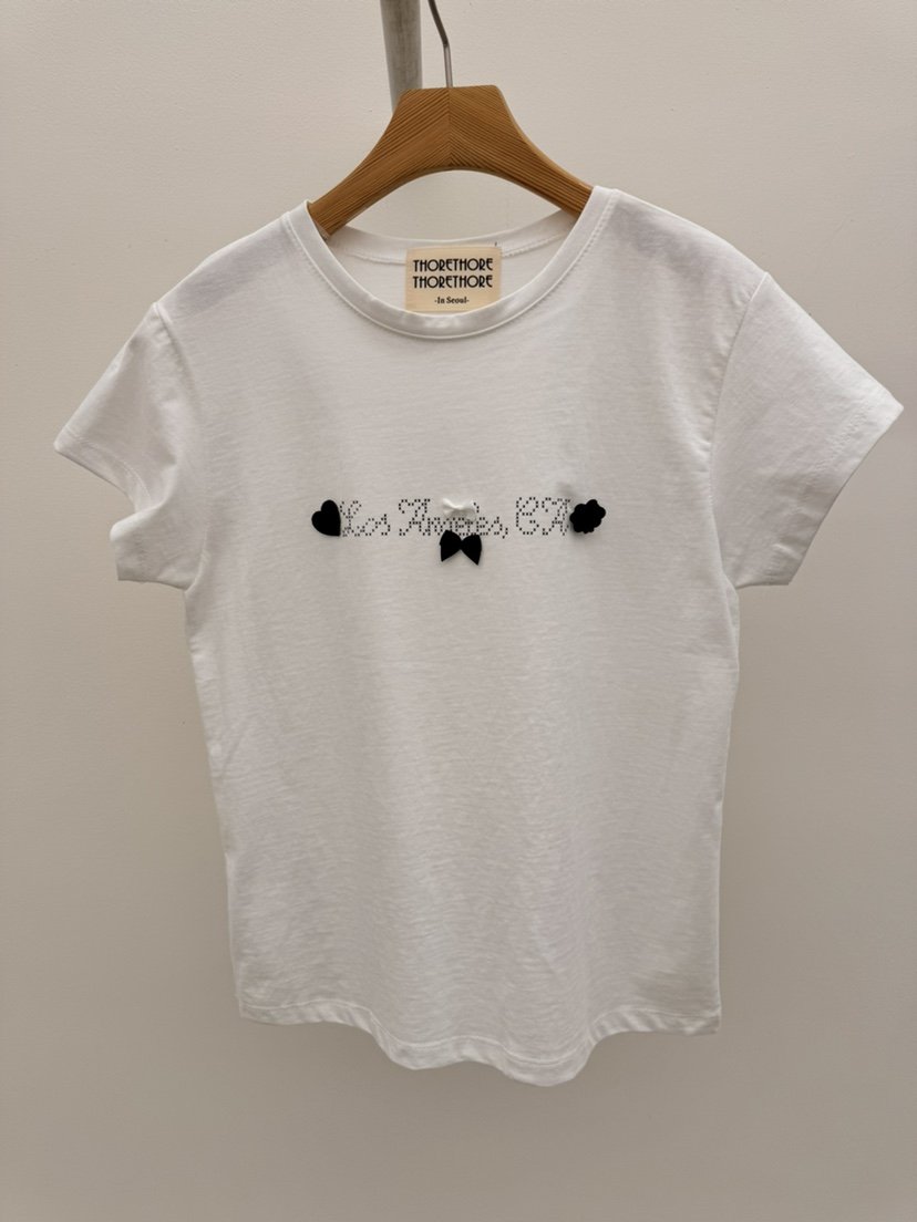 THORE韓國直郵女士新品人氣職業26春夏推薦熱賣休閑時尚T恤THORET恤