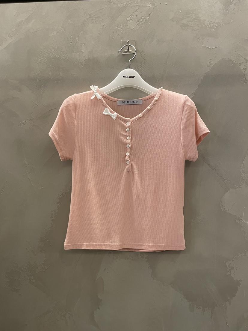 MULCUP韓國東大門直郵女裝新品職業休閑26春夏人氣推薦T恤MULCUPT恤