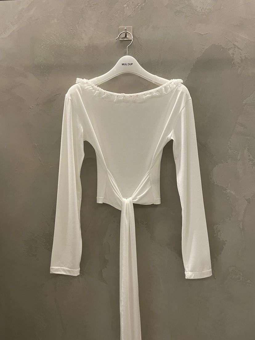 MULCUP韓國直郵女裝新品休閑時尚熱賣職業人氣26春夏長袖T恤MULCUP長袖T恤