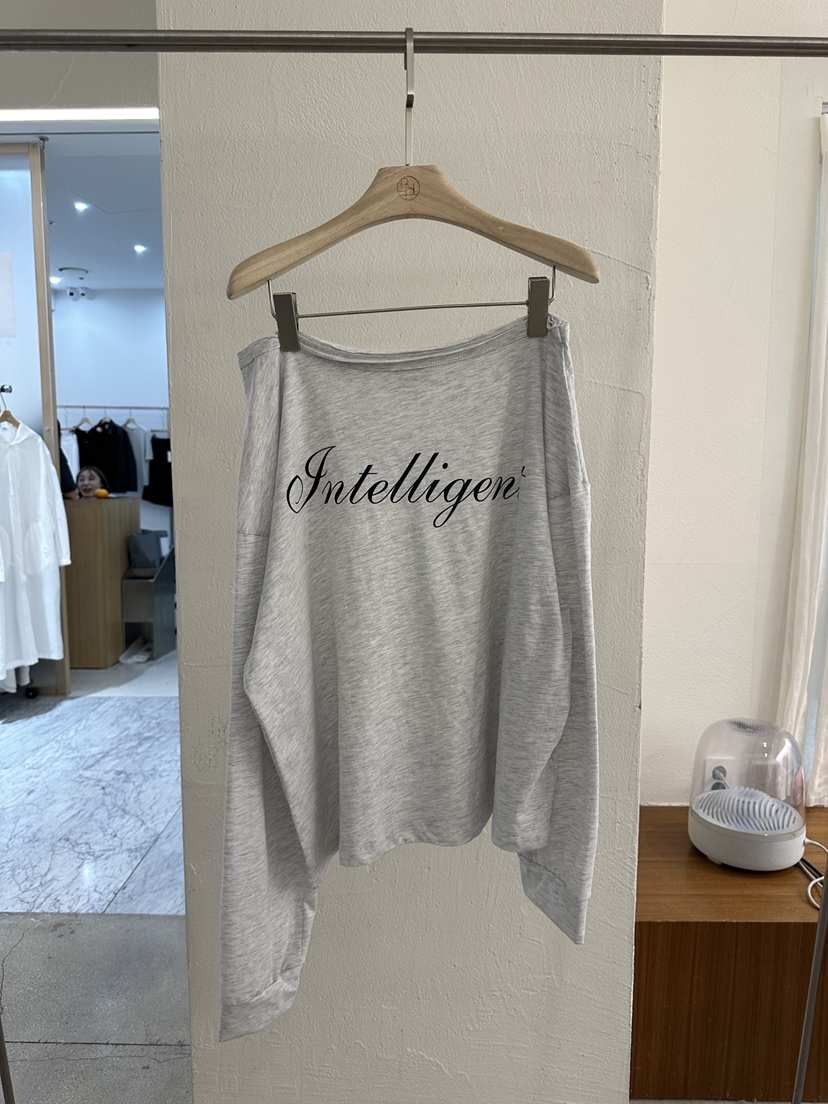 BPLAN韓國直郵女裝新款時尚職業26春夏推薦休閑人氣長袖T恤BPLAN長袖T恤