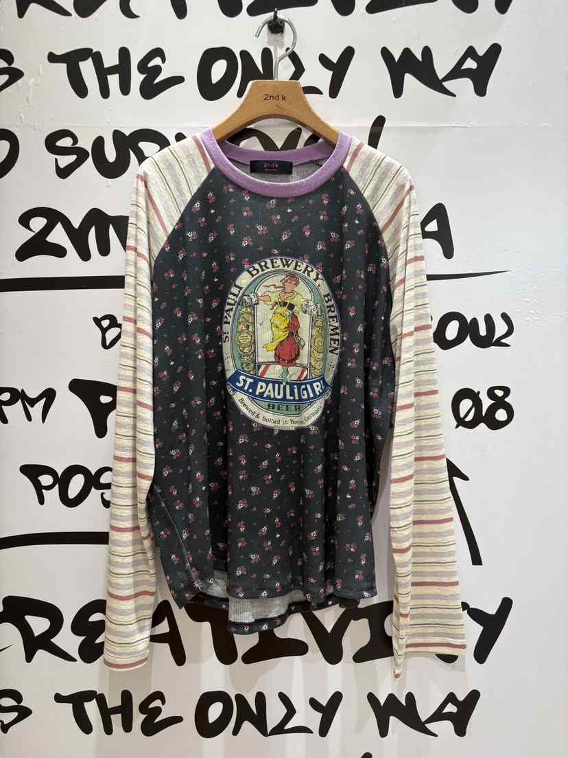 2ND K韓國代購女士新品職業休閑推薦人氣熱賣26春夏長袖T恤2ND K長袖T恤